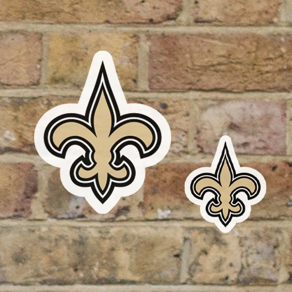 Lids New Orleans Saints Fathead 5-Piece Mini Alumigraphic Outdoor Decal Set