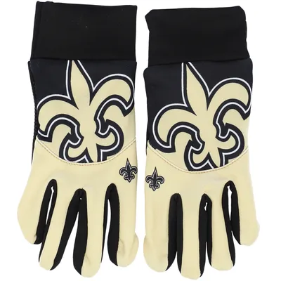New Orleans Saints FOCO Cropped Logo Texting Gloves