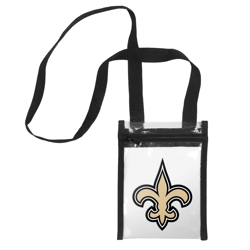 FOCO New Orleans Saints To Go Clear - Crossbody Tote Bag