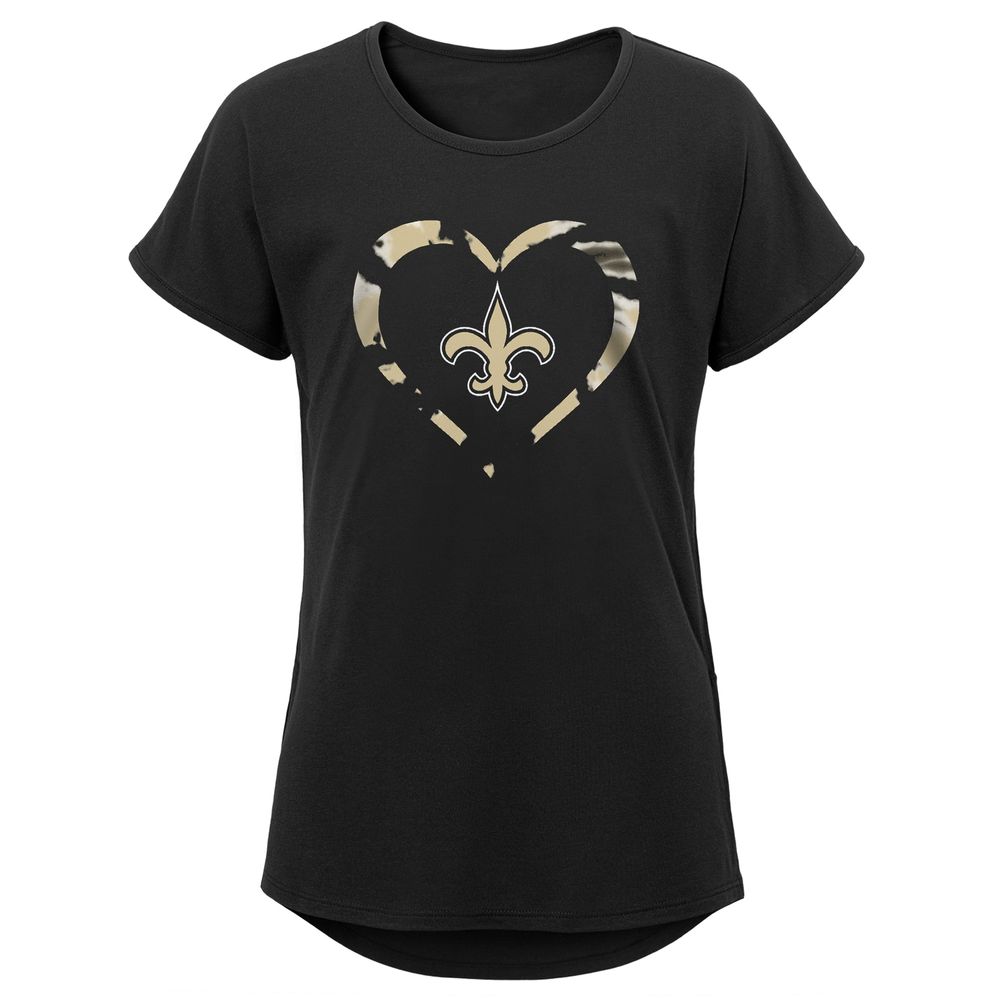 Top new Orleans Saints Girls Infant Cutest Fan Hearts shirt