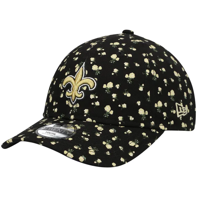 Pittsburgh Steelers Women's New Era 9TWENTY Gold Floral Hat