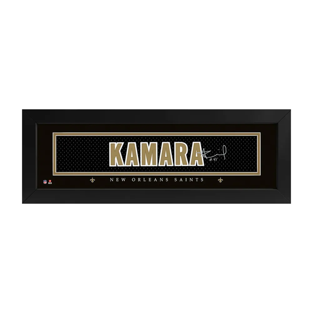 Youth Alvin Kamara White New Orleans Saints Replica Player Jersey