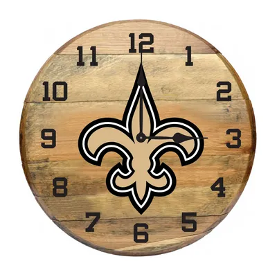 New Orleans Saints Imperial Oak Barrel Table