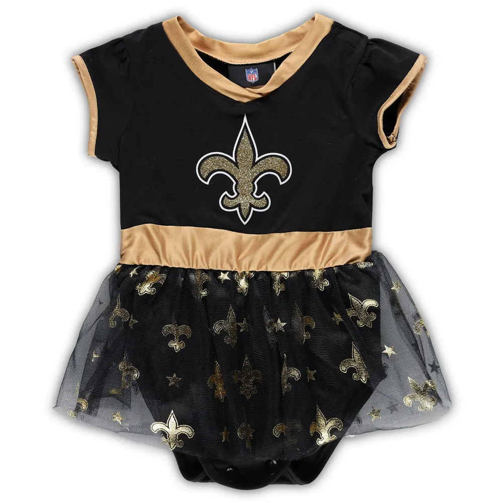 Official New Orleans Saints Baby Rompers, Infant Saints