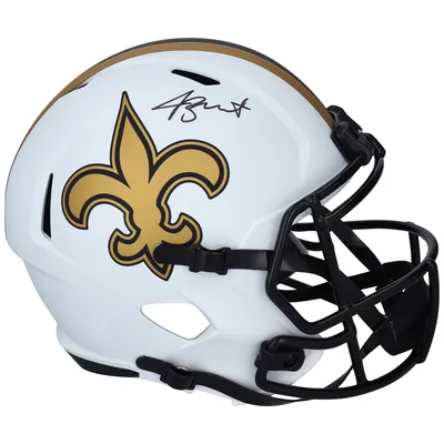 Drew Brees New Orleans Saints Autographed Riddell Alternate Lunar Eclipse Speed Authentic Helmet