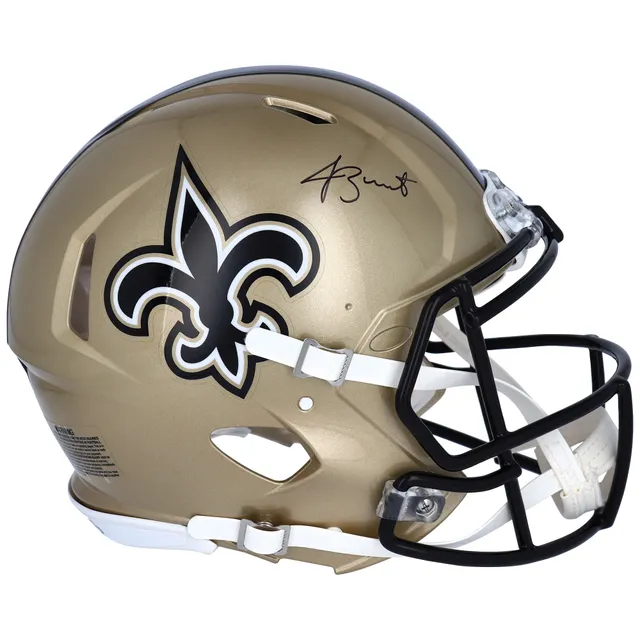 New Orleans Saints Riddell LUNAR Alternate Revolution Speed Mini Football  Helmet