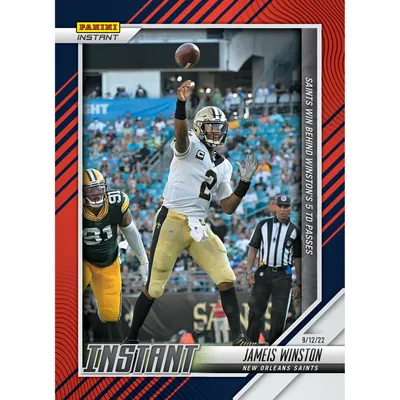 Jameis Winston New Orleans Saints Fanatics Exclusive Parallel Panini Instant 5 Touchdown Performance Single Trading Card - Limited Edition of 99