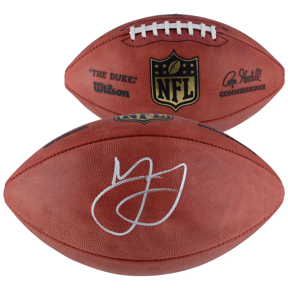 Jacob Eason Seattle Seahawks Autographed Duke Game Football