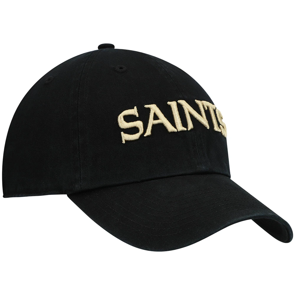 Casquette réglable '47 New Orleans Saints Clean Up Script pour homme