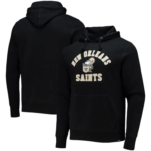 Lids New Orleans Saints Big & Tall Logo Pullover Hoodie - Black