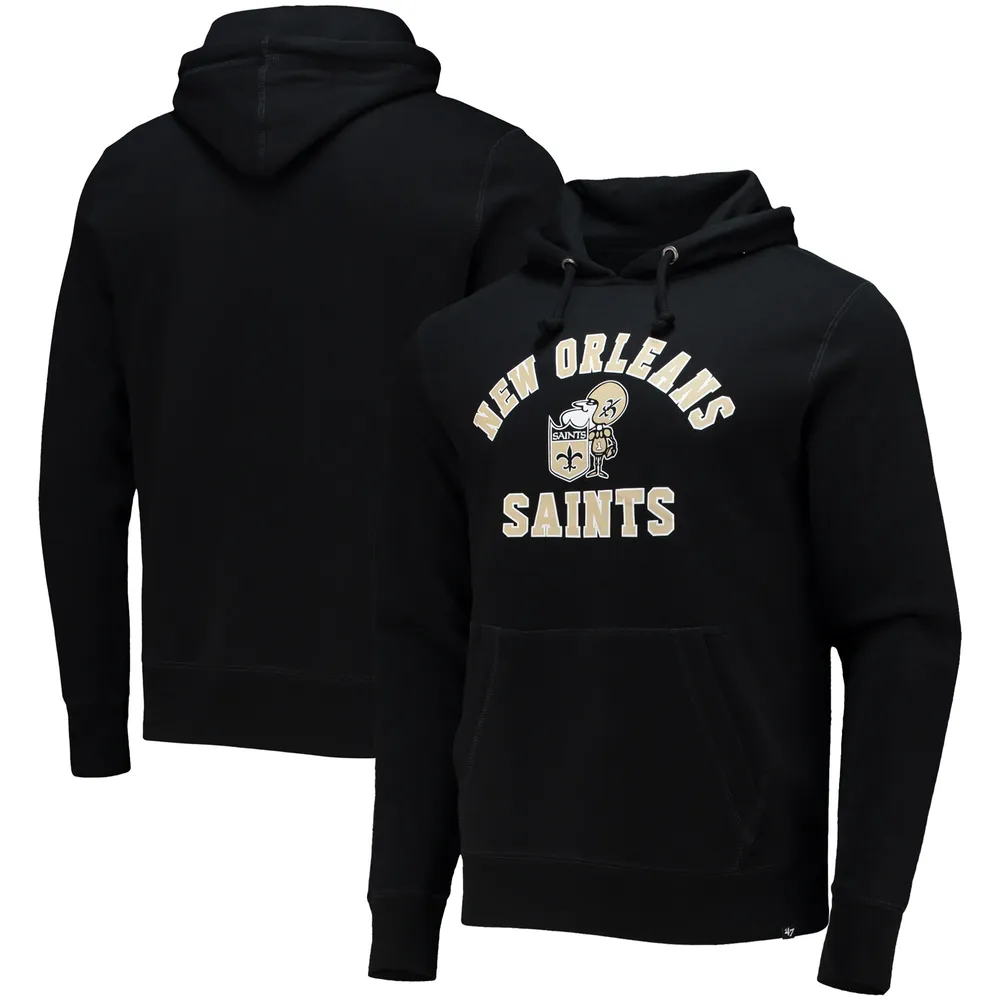 Lids New Orleans Saints Mitchell & Ness Women's Half-Zip Windbreaker Hoodie  - Black