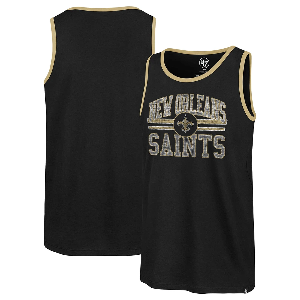 Débardeur '47 noir New Orleans Saints Winger Franklin pour homme