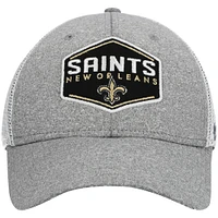 Casquette '47 New Orleans Saints Hitch Contender Flex pour homme, gris/blanc