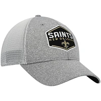 Casquette '47 New Orleans Saints Hitch Contender Flex pour homme, gris/blanc