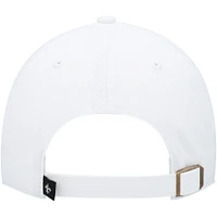 Casquette réglable Clean Up New Orleans Saints Logo '47 blanche pour homme
