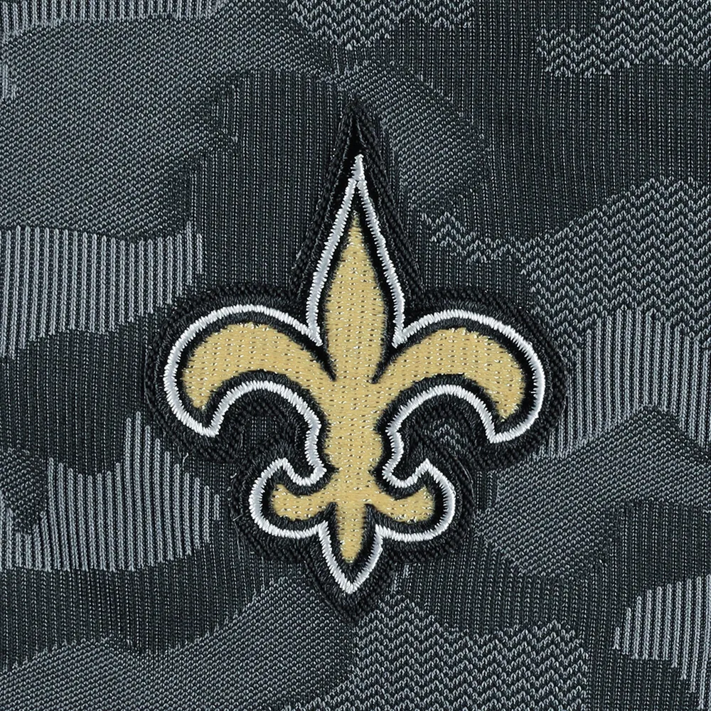 Sweat-shirt noir à fermeture éclair quart de tour pour homme la Brigade des Saints Nouvelle-Orléans