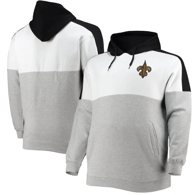 Nike Men's New Orleans Saints 2023 Sideline Club Grey Pullover Hoodie