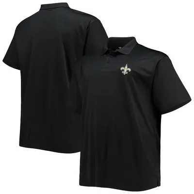 Antigua Men's New Orleans Saints Esteem Grey/White Polo