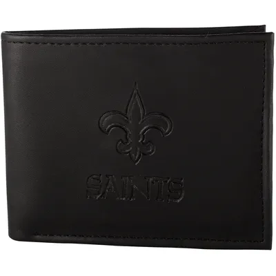 New Orleans Saints Hybrid Bi-Fold Wallet - Black