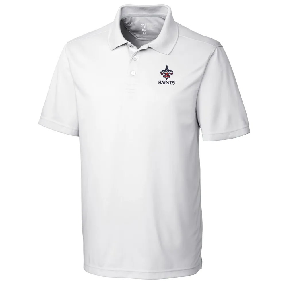 Lids New Orleans Saints Cutter & Buck Americana Fairwood Polo - White