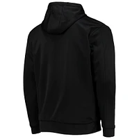 Men's Dunbrooke Black/Gray New Orleans Saints Apprentice Full-Zip Hoodie