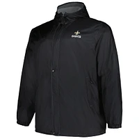 Men's Dunbrooke Black New Orleans Saints Big & Tall Legacy Stadium Full-Zip Jacket