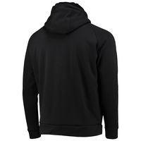 Men's Dunbrooke Black New Orleans Saints Shag Tri-Blend Full-Zip Raglan Hoodie