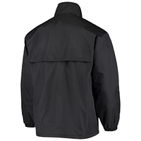 Men's Dunbrooke Black New Orleans Saints Triumph Fleece Full-Zip Jacket