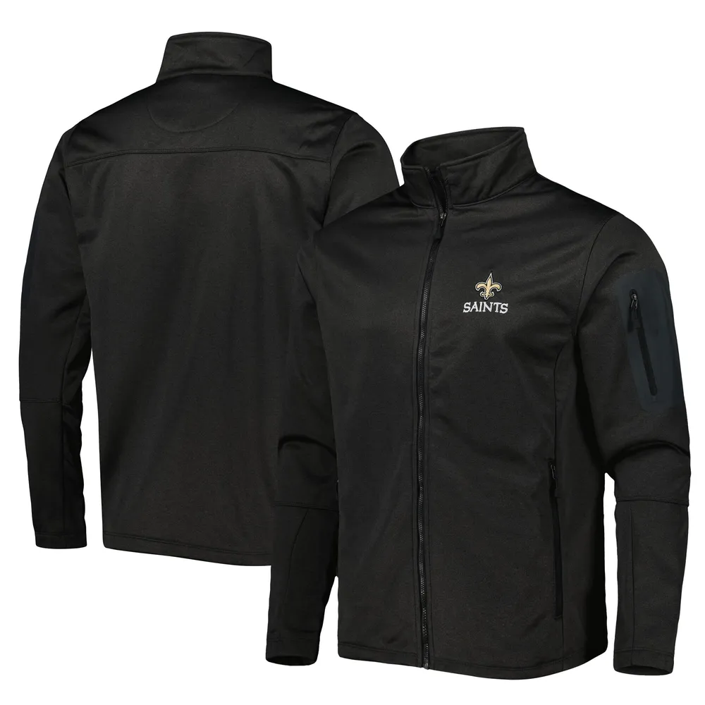 Men's Antigua Heather Gray Louisville Cardinals Course Full-Zip Jacket