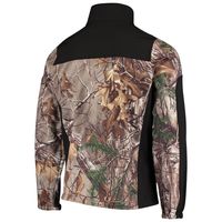 Men's Dunbrooke Realtree Camo/Black New Orleans Saints Circle Hunter Softshell Full-Zip Jacket