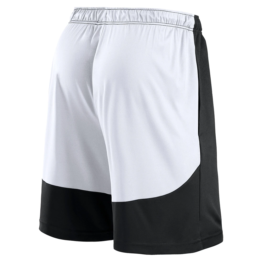 Short Fanatics noir/blanc New Orleans Saints Go Hard pour hommes