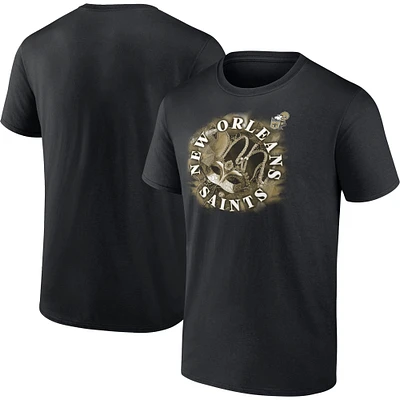 Men's Fanatics Black New Orleans Saints Big & Tall Sporting Chance T-Shirt