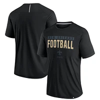 Men's Fanatics  Black New Orleans Saints Defender Blackout T-Shirt