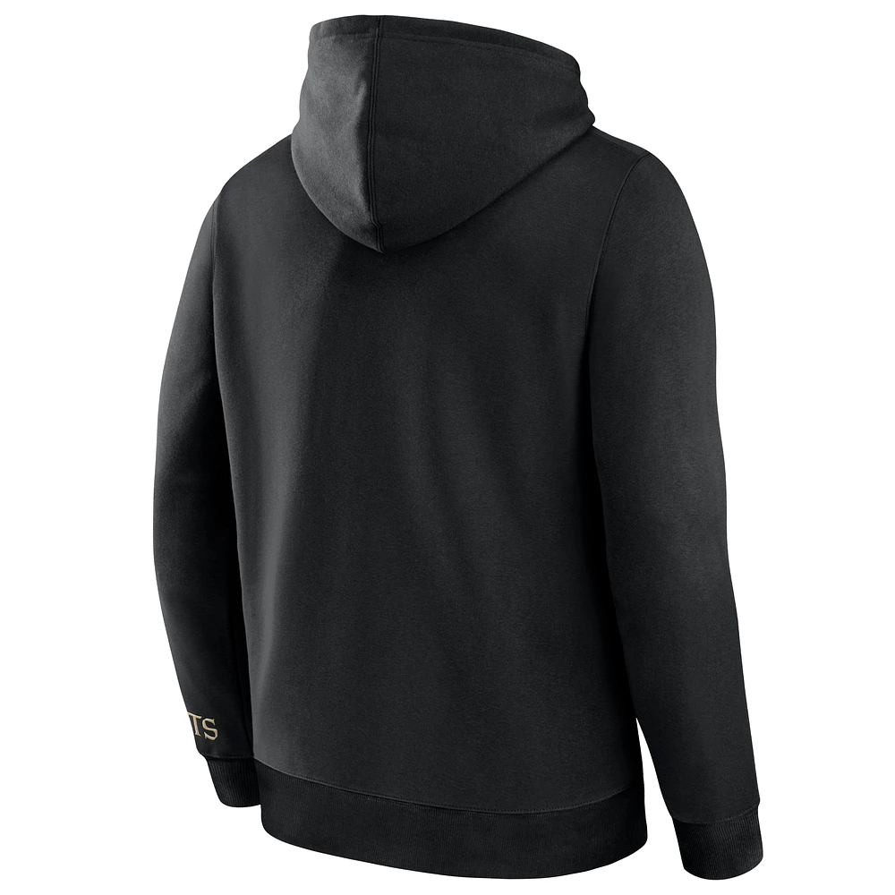 Men's Fanatics  Black New Orleans Saints Pylon Cam Legacy Pullover Hoodie