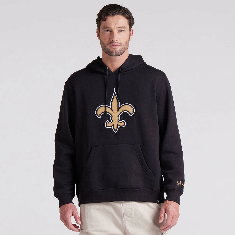 Men's Fanatics  Black New Orleans Saints Pylon Cam Legacy Pullover Hoodie