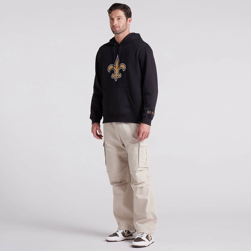 Men's Fanatics  Black New Orleans Saints Pylon Cam Legacy Pullover Hoodie