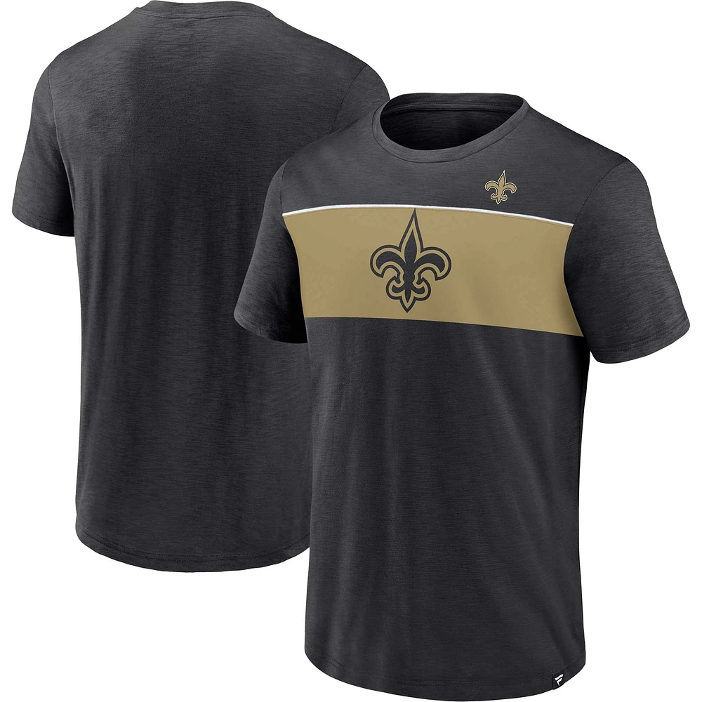 T-shirt Ultra noir New Orleans Saints Fanatics pour hommes