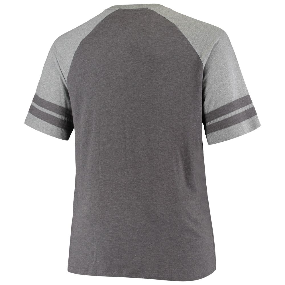 Fanatics Men's Branded Heathered Gray, Black New Orleans Saints