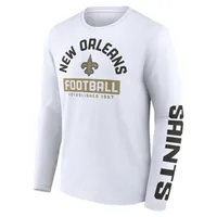 Men's Fanatics Branded Black New Orleans Saints T-Shirt