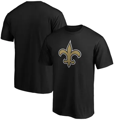 New Orleans Saints Fanatics Branded Big & Tall Primary Logo T-Shirt - Black
