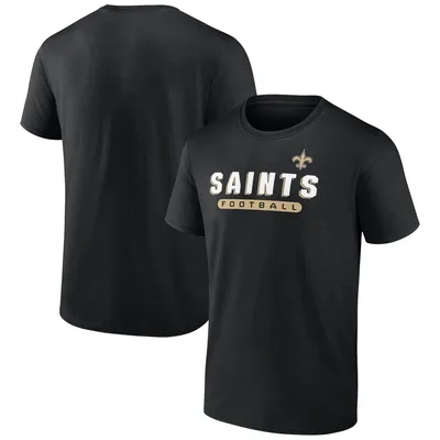 New Orleans Saints Fanatics Branded Spirit T-Shirt - Black