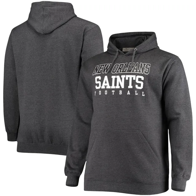 Outerstuff Youth Black New Orleans Saints Draft Pick Pullover Hoodie