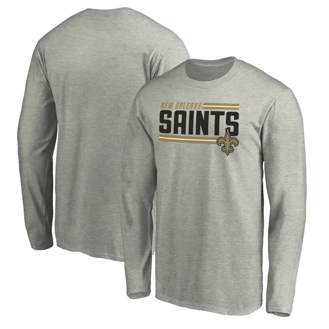 Men's Profile Black New Orleans Saints Big & Tall Two-Sided T-Shirt