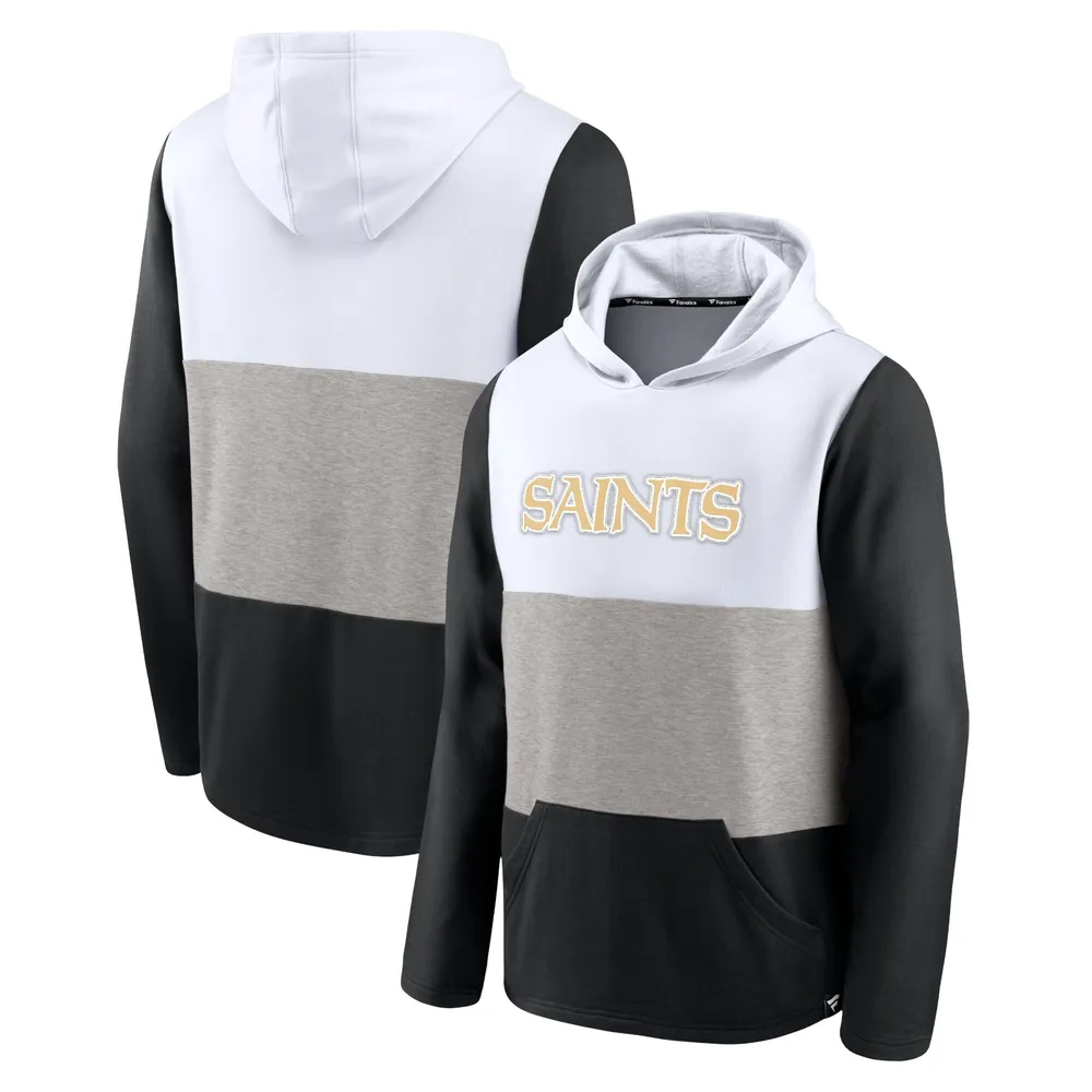 Official New Orleans Saints Hoodies, Saints Sweatshirts, Fleece, Pullovers