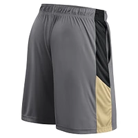 Short gris avec logo principal des New Orleans Saints pour hommes Fanatics