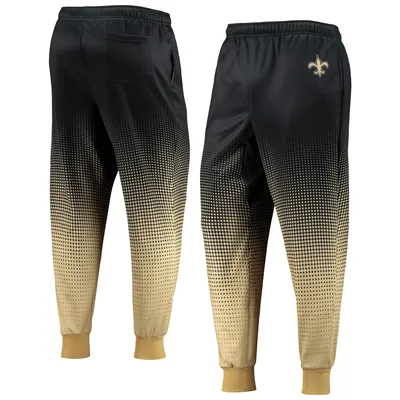 New Orleans Saints FOCO Gradient Jogger Pants - Black