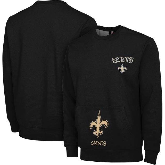 Hommes FOCO Black New Orleans Saints Pocket - Pullover