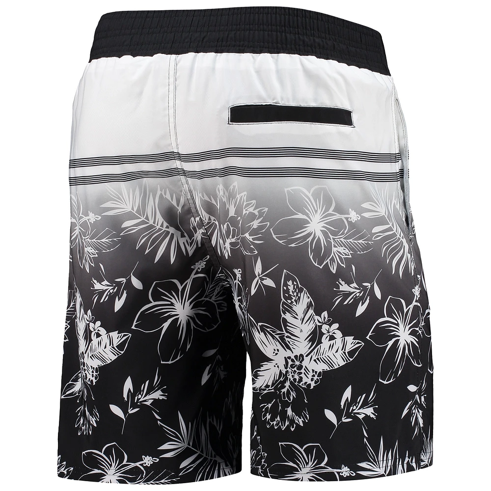 Men's G-III Sports by Carl Banks Black New Orleans Saints Island Volley Swim Shorts