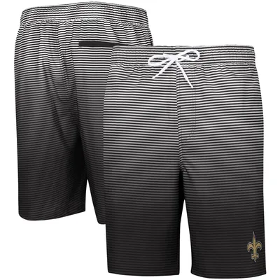 New Orleans Saints G-III Sports by Carl Banks Ocean Swim Trunks - Black