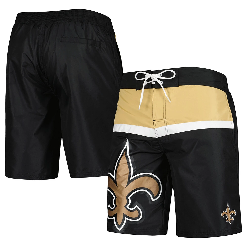 Men's G-III Sports by Carl Banks Black New Orleans Saints Sea Wind - Swim Trunks